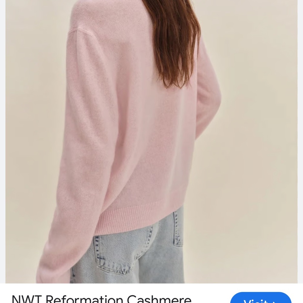 Reformation, Pink Sweater. - Picture 2 of 10